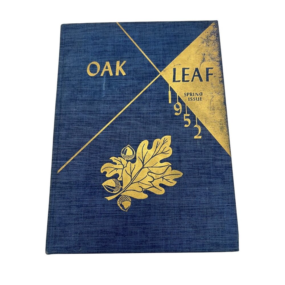 1952 Oak Leaf US Navy Supply Corps School Yearbook Bayonne NJ Spring Issue